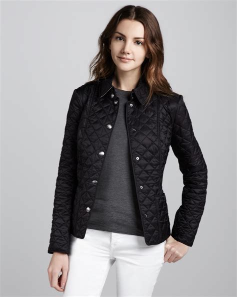 burberry brit heritage quilted coat|burberry quilted coats for women.